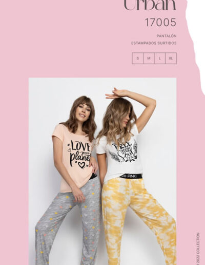Pantalon Pijama So Pink Mujer Variedad De Diseños Art 17005